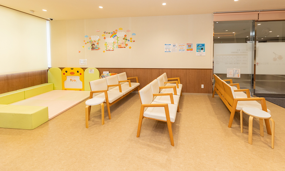 静かで清潔な院内